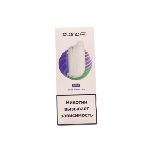 Plonq MAX АЛОЭ-ВИНОГРАД USB Type-C (6000) QR