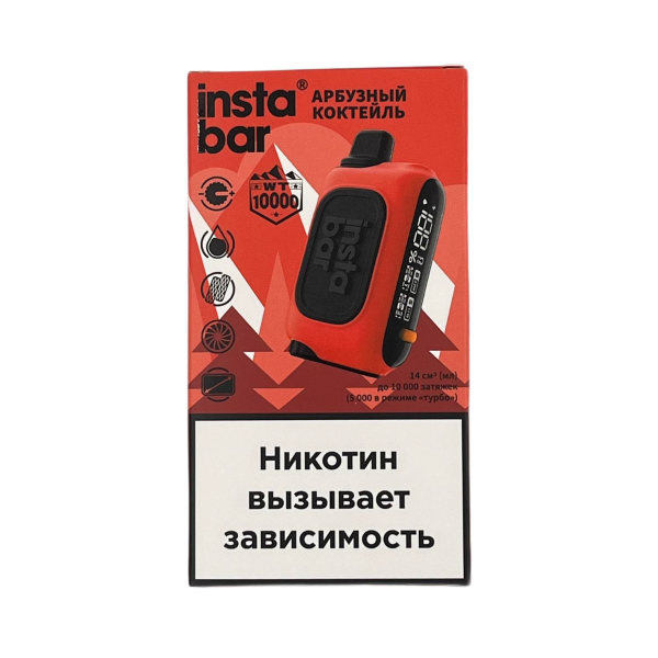 Instabar by Plonq  АРБУЗНЫЙ КОКТЕЙЛЬ USB Type-C + дисплей (10000) QR (1)