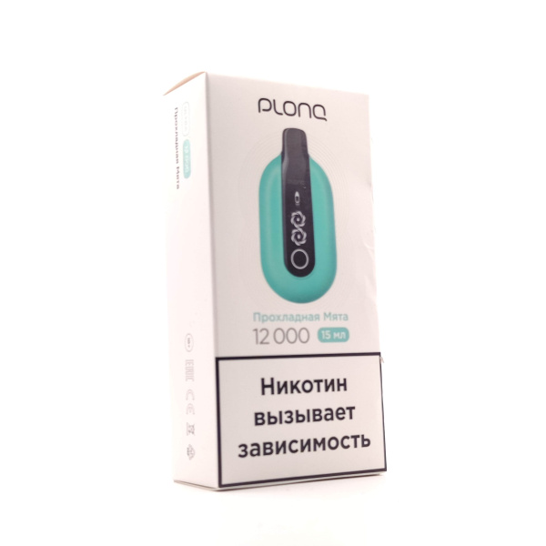 Plonq ULTRA ПРОХЛАДНАЯ МЯТА USB Type-C+Турбо режим+дисплей (12 000) QR (1)
