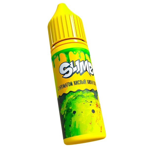 БЕЗНИКОТИНОВАЯ ЖИДКОСТЬ ДЛЯ ЭСДН SLIME (СЛАЙМ) 0mg 28ml С АРОМАТОМ КИСЛЫЙ КИВИ КЛУБНИКА