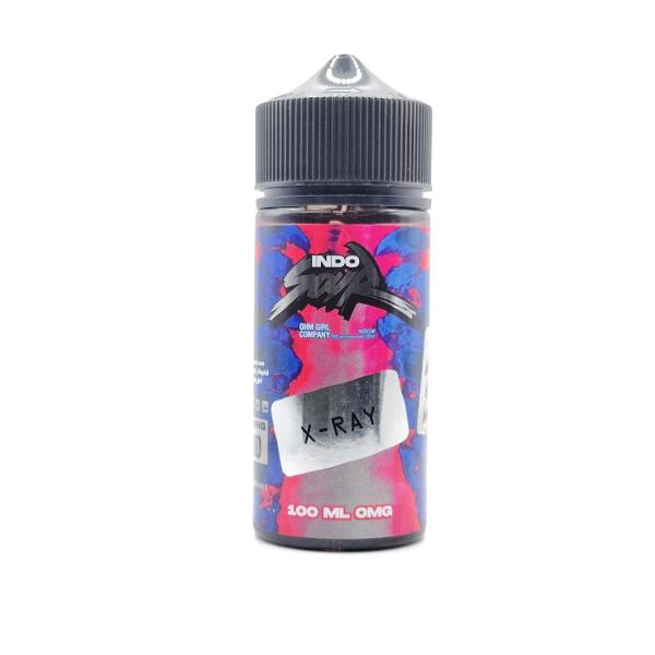 Безникотиновая жидкость для ЭСДН Indo Sour, с ароматом X-Ray, объём: 100 см3, содержание никотина: 0 мг/см3