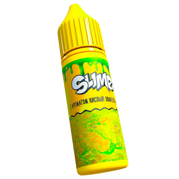 БЕЗНИКОТИНОВАЯ ЖИДКОСТЬ ДЛЯ ЭСДН SLIME (СЛАЙМ) 0mg 28ml С АРОМАТОМ КИСЛЫЙ ПОМЕЛО АНАНАС