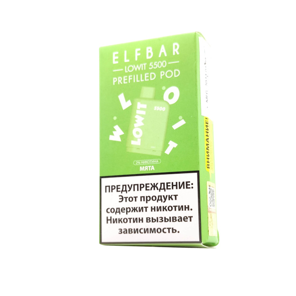 Картридж LOWIT 5500 Pod Мята МТ