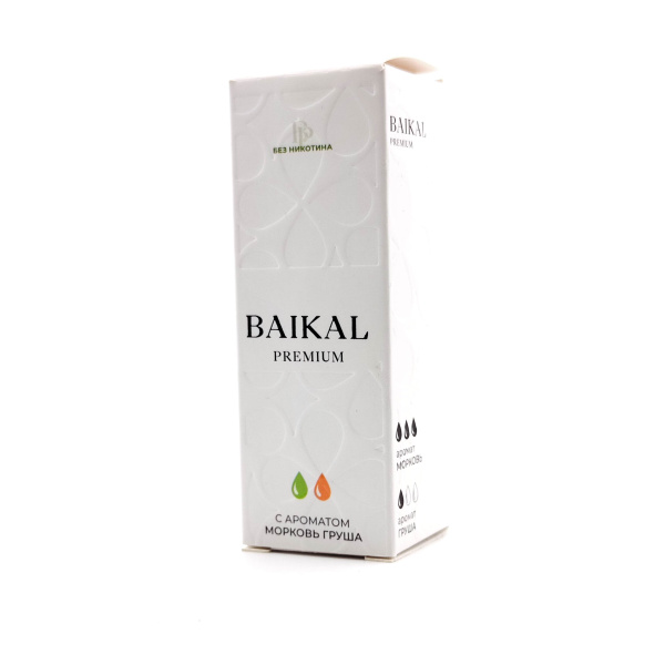 Безникотиновая жидкость для ЭСДН Baikal Premium (Байкал Премиум) с ароматом Морковь, Груша