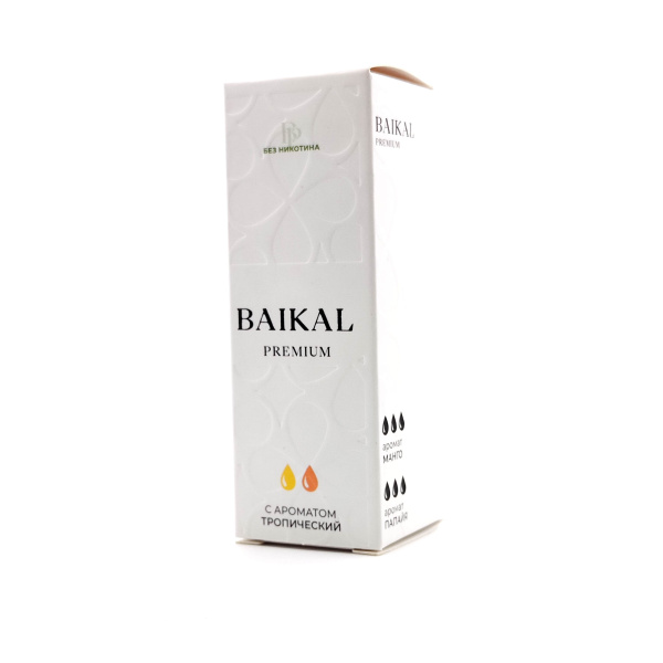 Безникотиновая жидкость для ЭСДН Baikal Premium (Байкал Премиум) с ароматом Тропических фруктов