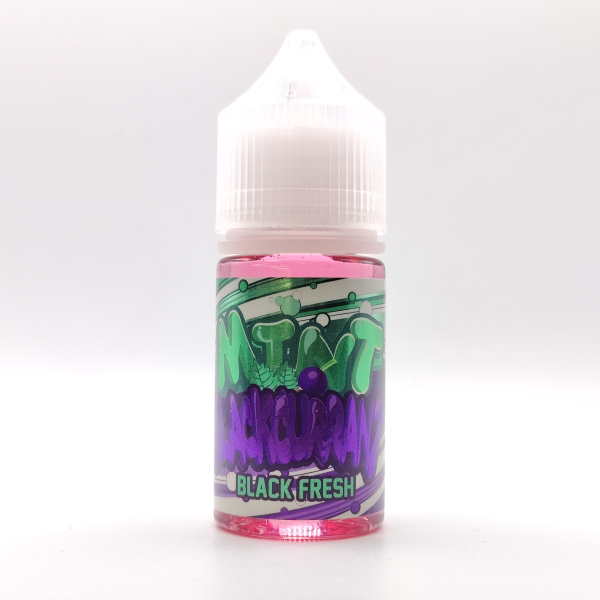 Жидкость для ЭСДН INDOJUICE Salt- Black Fresh 30 ml 0%