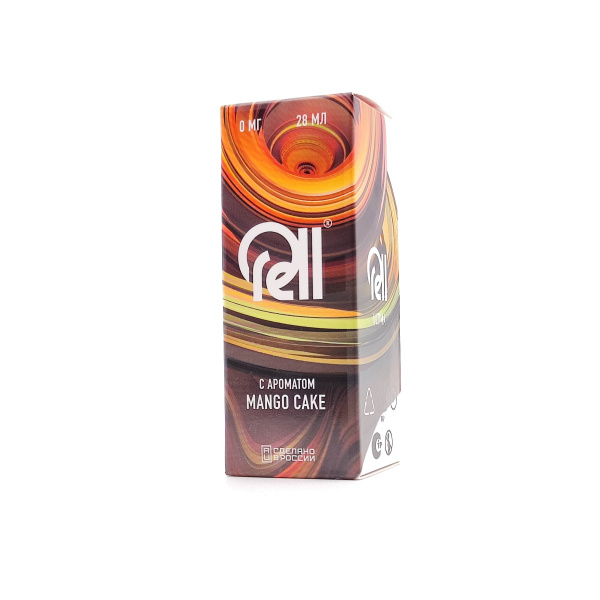 Безникотиновая жидкость для ЭСДН RELL ULTIMA Mango Cake (28мл, 0мг/см3)
