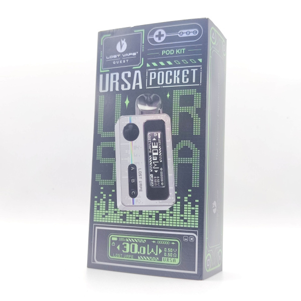 Lost Vape Ursa Pocket (Ursa Pocket (Silver Storm / Серебристый))