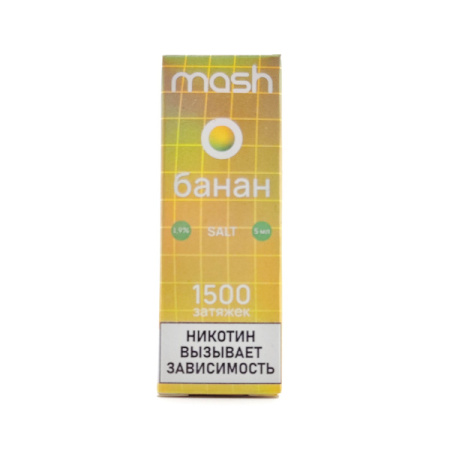 Картридж MASH для пода (банан, 5 мл, 1.9%) фото в интернет-каталоге PG-VG