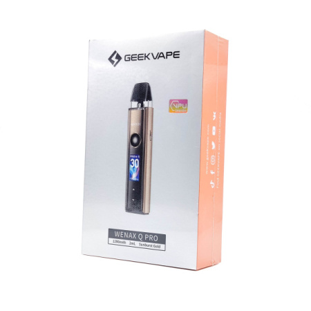 Geekvape Wenax Q Pro (Sunburst Gold) фото в интернет-каталоге PG-VG